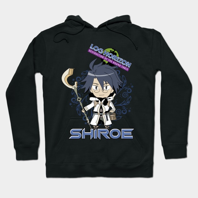 Log Horizon Cute Chibi Shiroe Hoodie by oneskyoneland